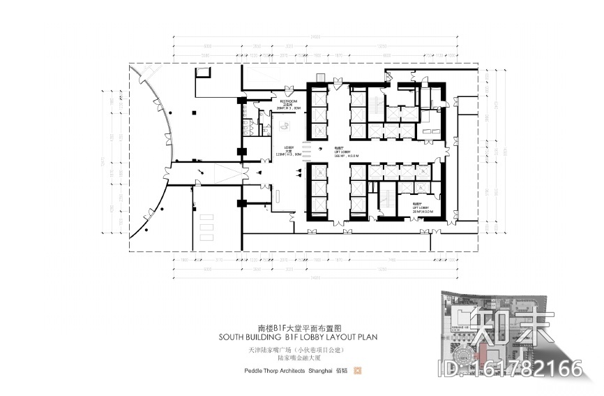 [天津]陆家嘴办公楼设计施工图（附效果图）施工图下载【ID:161782166】