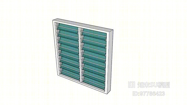 平开窗SU模型下载【ID:97786423】