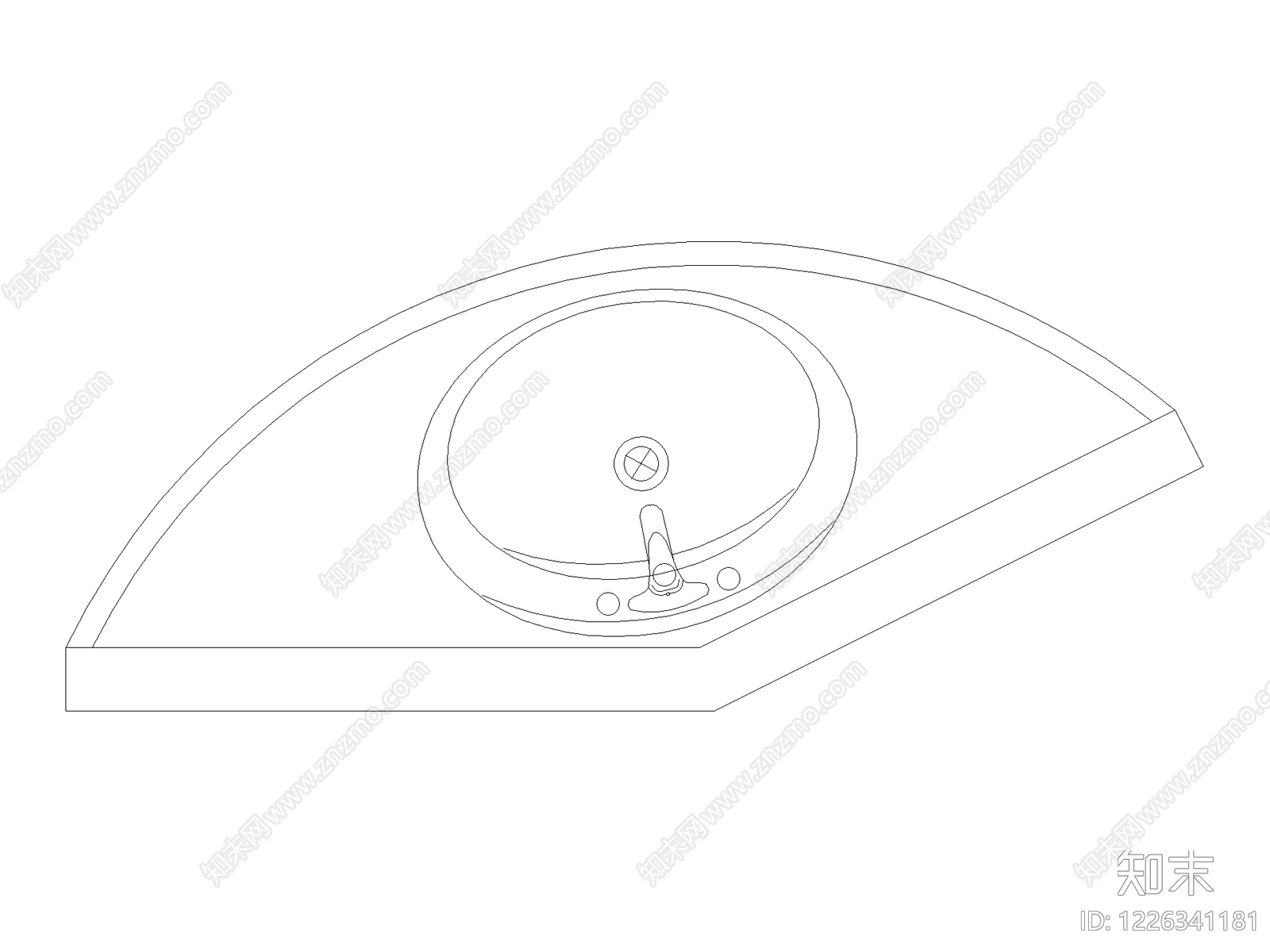 卫浴设施cad施工图下载【ID:1226341181】
