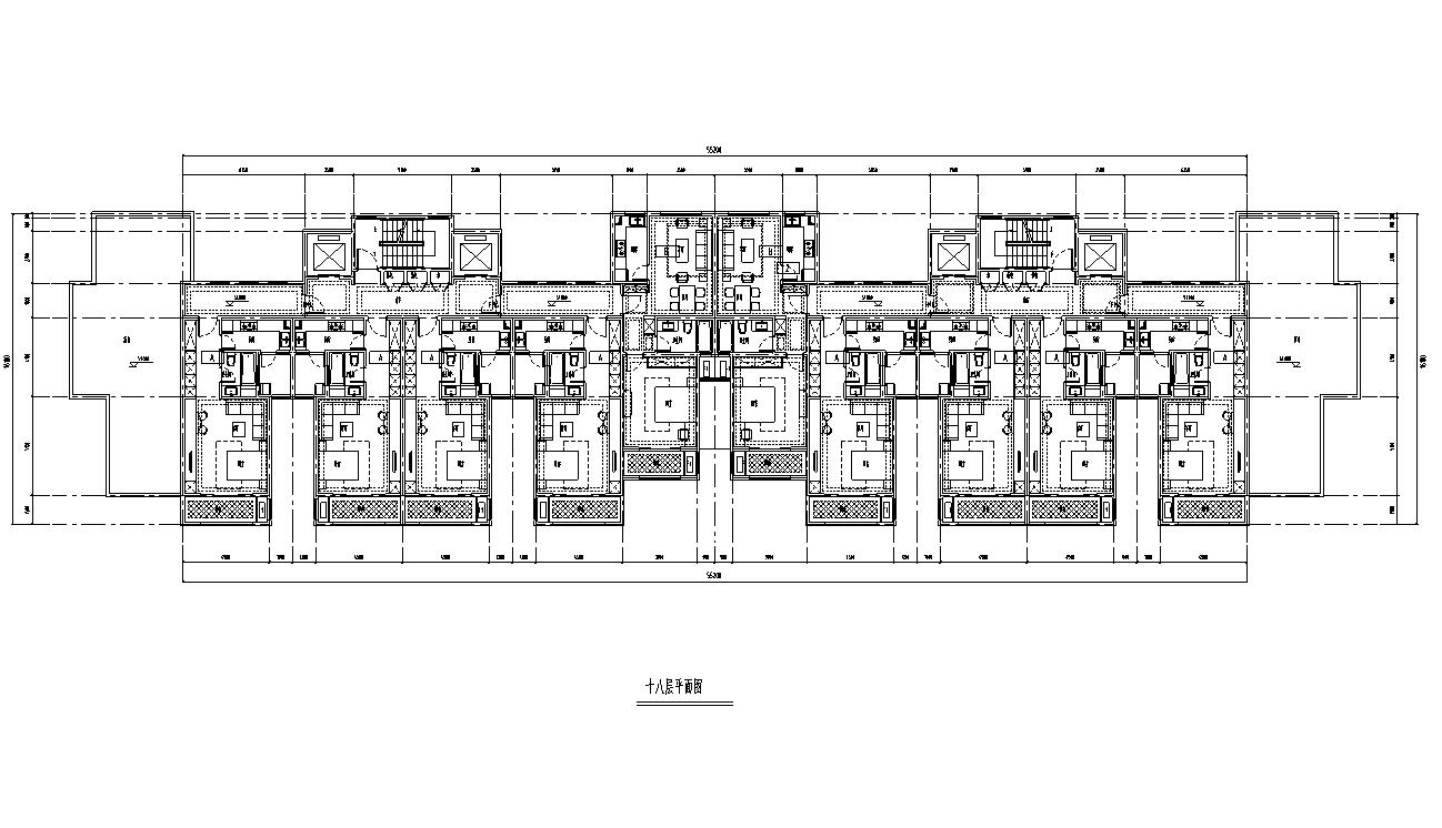 [上海]周浦欧陆风格居住区建筑施工图设计（CAD）施工图下载【ID:165419191】