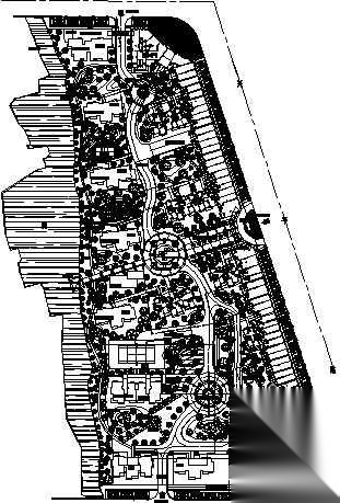 小区园林景观全套施工图cad施工图下载【ID:161106129】