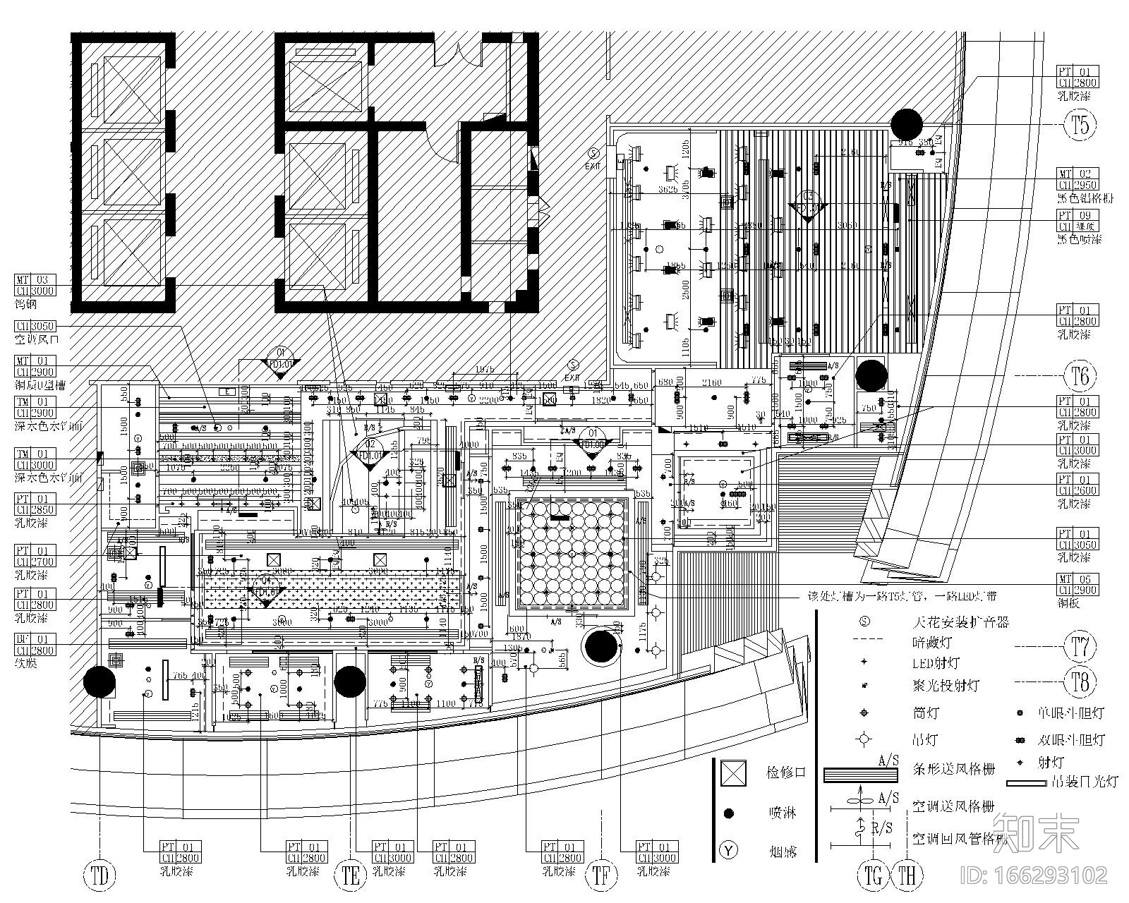 南京香港卫视办事处室内装修施工图cad施工图下载【ID:166293102】