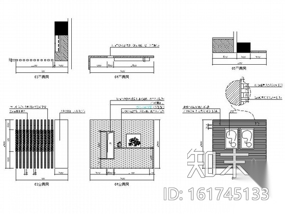 [贵州]知名某品牌家具专卖店室内装修施工图施工图下载【ID:161745133】