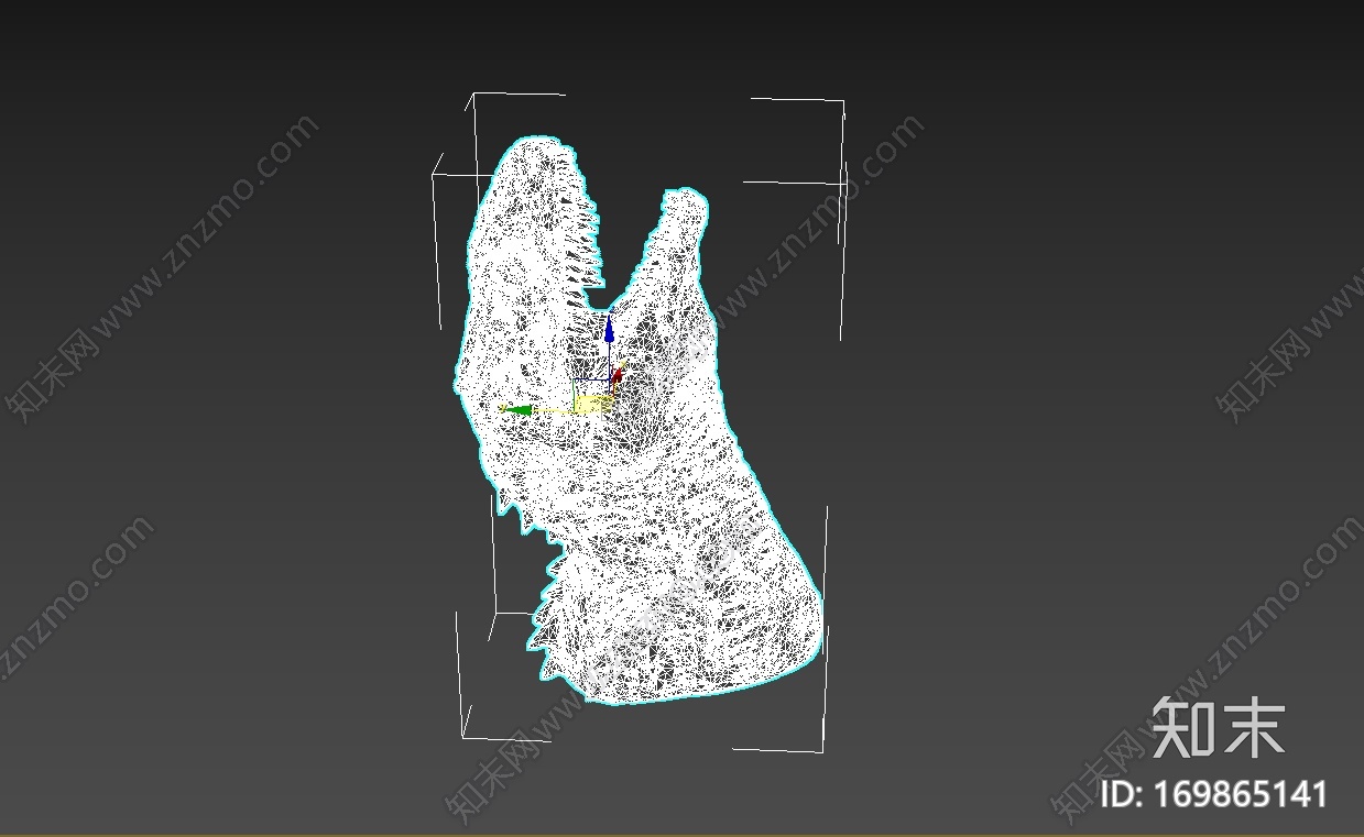 班卓琴恐龙的头3d打印模型下载【ID:169865141】