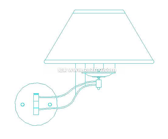 壁灯cad施工图下载【ID:180873152】