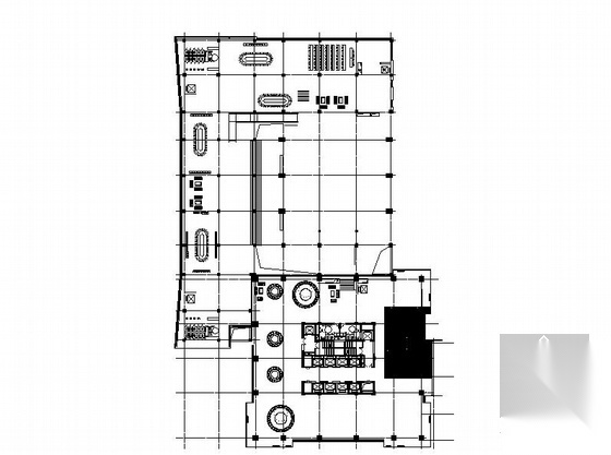 [成都]高层塔式框架剪力墙结构住宅办公区规划施工图施工图下载【ID:160722110】