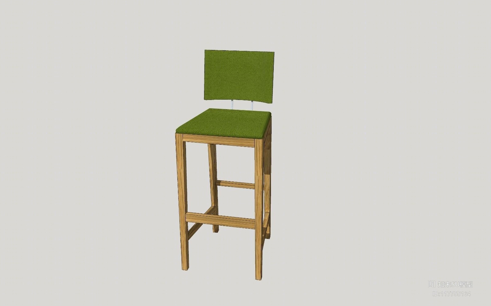 吧椅SU模型下载【ID:117755164】