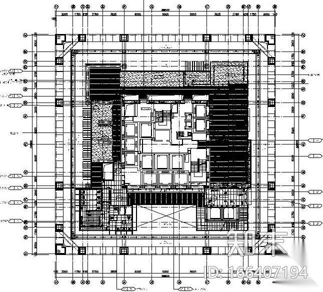 [北京]银泰柏悦酒店休闲吧施工图设计附实景照片cad施工图下载【ID:166407194】