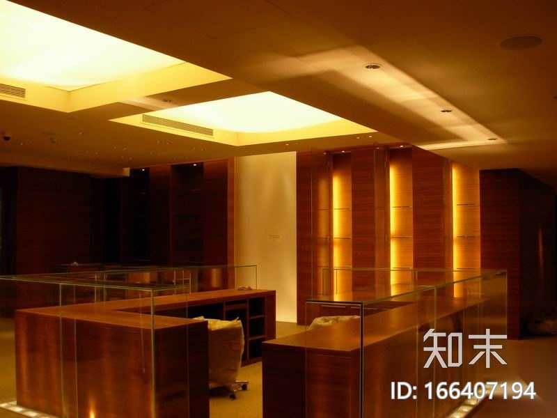 [北京]银泰柏悦酒店休闲吧施工图设计附实景照片cad施工图下载【ID:166407194】