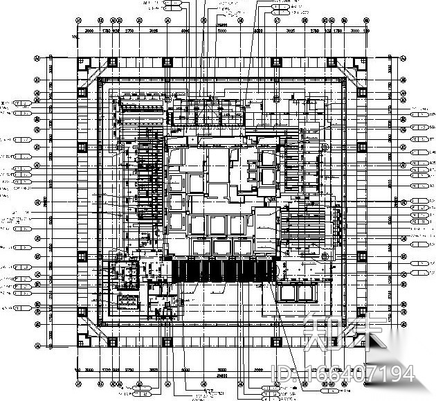 [北京]银泰柏悦酒店休闲吧施工图设计附实景照片cad施工图下载【ID:166407194】