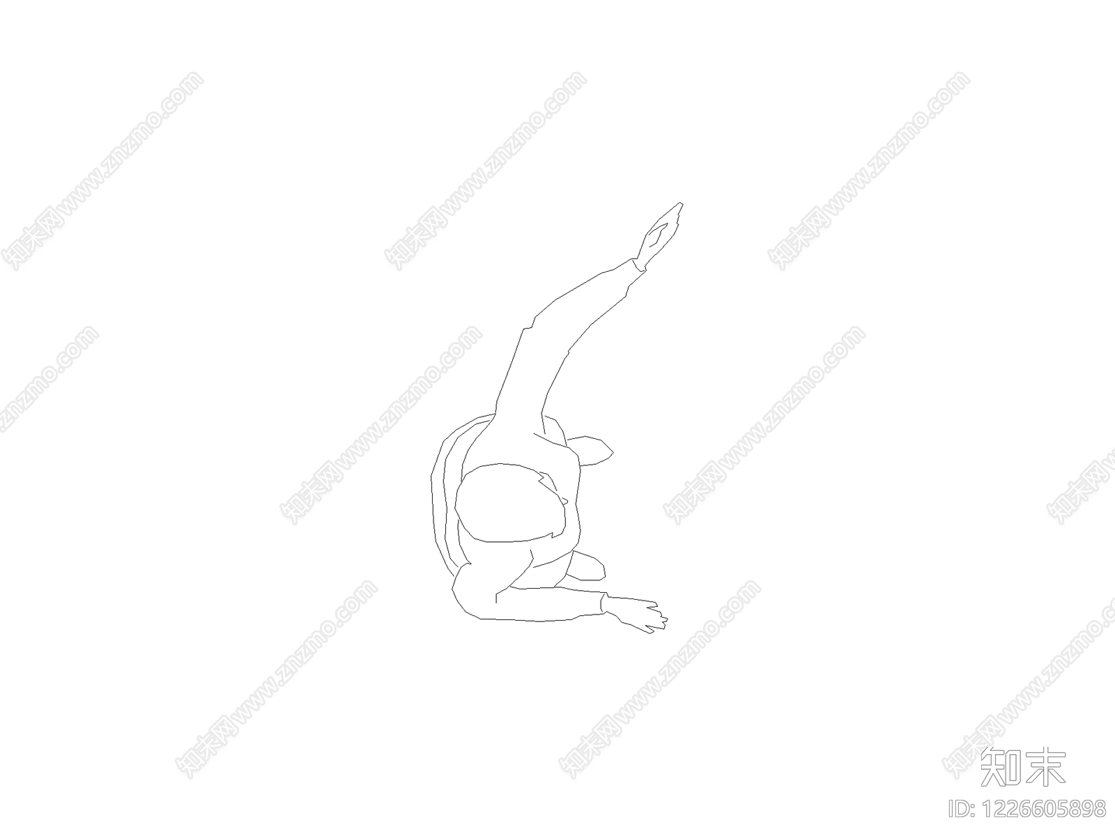 人物cad施工图下载【ID:1226605898】