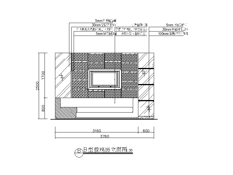 江苏现代酒吧设计CAD施工图cad施工图下载【ID:1131206967】
