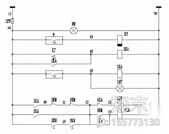 北京某中心各种设备控制原理图cad施工图下载【ID:165773130】