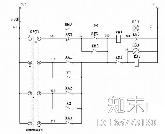 北京某中心各种设备控制原理图cad施工图下载【ID:165773130】