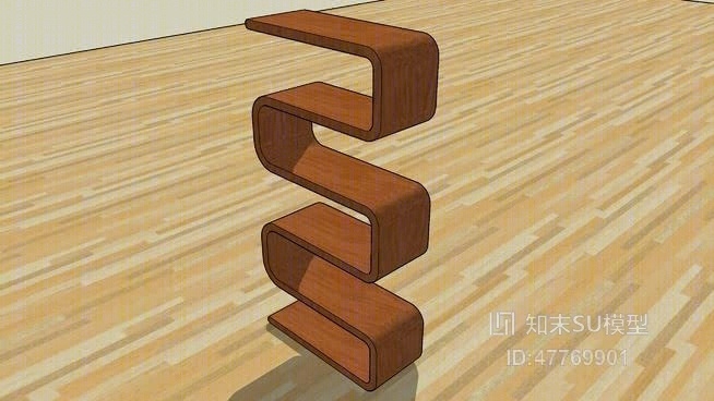 书架SU模型下载【ID:47769901】