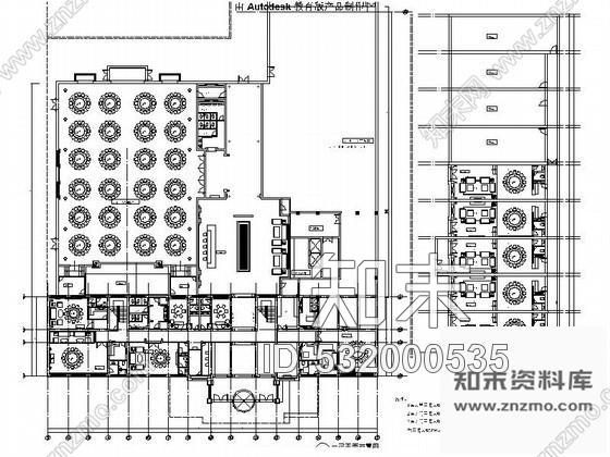 施工图河北特色品牌新中式烤鸭店装修图含效果cad施工图下载【ID:532000535】