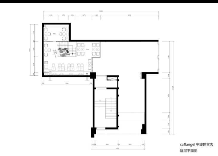 咔法天使咖啡厅室内装修设计效果图方案（32张）施工图下载【ID:161768114】