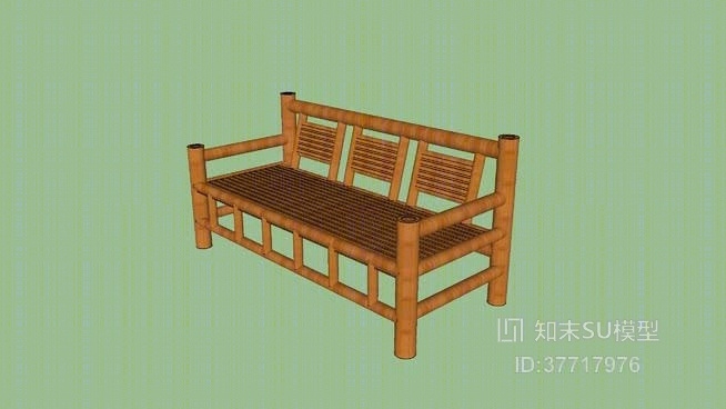 多人沙发SU模型下载【ID:37717976】