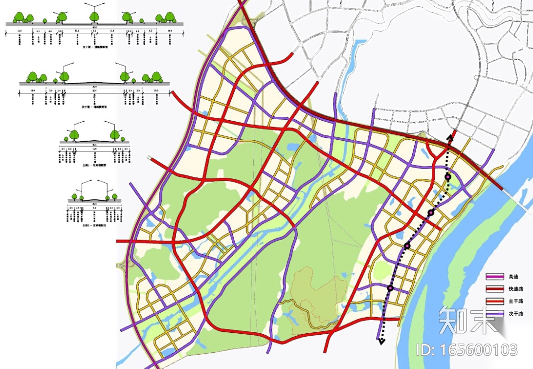 [湖南]特色民宿风格公园景观规划设计cad施工图下载【ID:165600103】