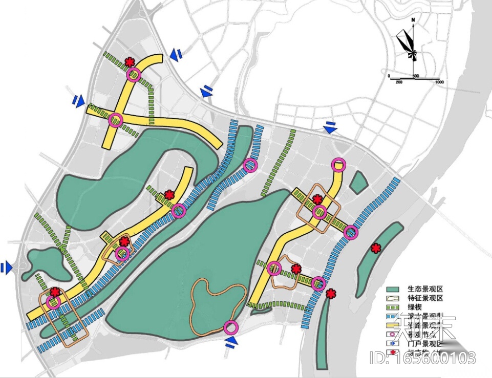 [湖南]特色民宿风格公园景观规划设计cad施工图下载【ID:165600103】
