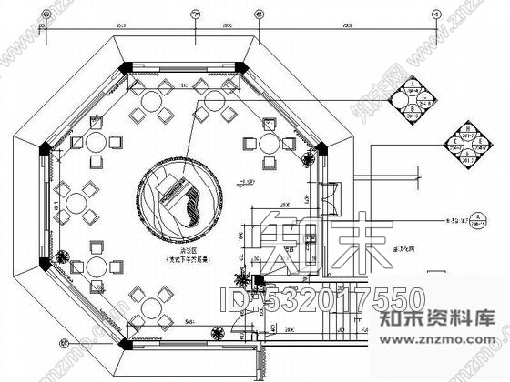 施工图销售中心红茶馆装修图cad施工图下载【ID:532017550】