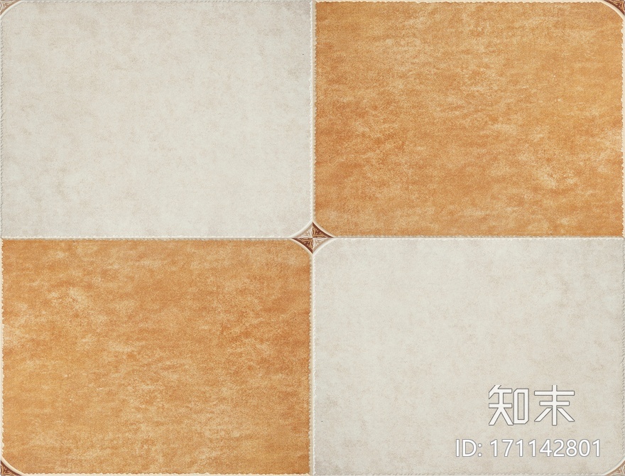 角花仿古砖混搭贴图下载【ID:171142801】