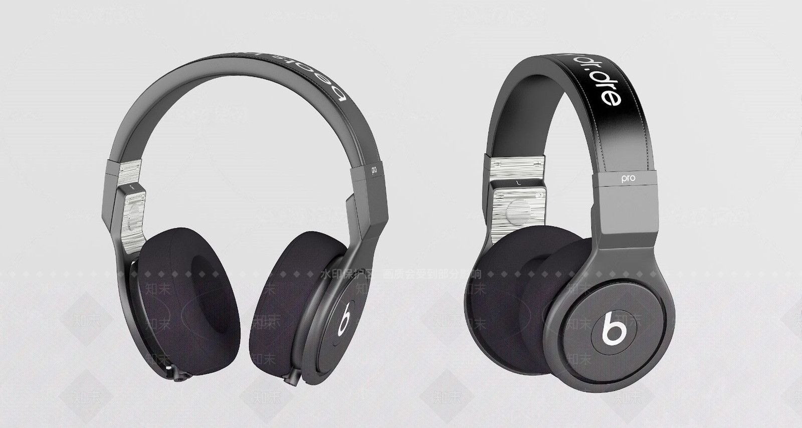 现代头戴式耳机3D模型下载【ID:181049083】