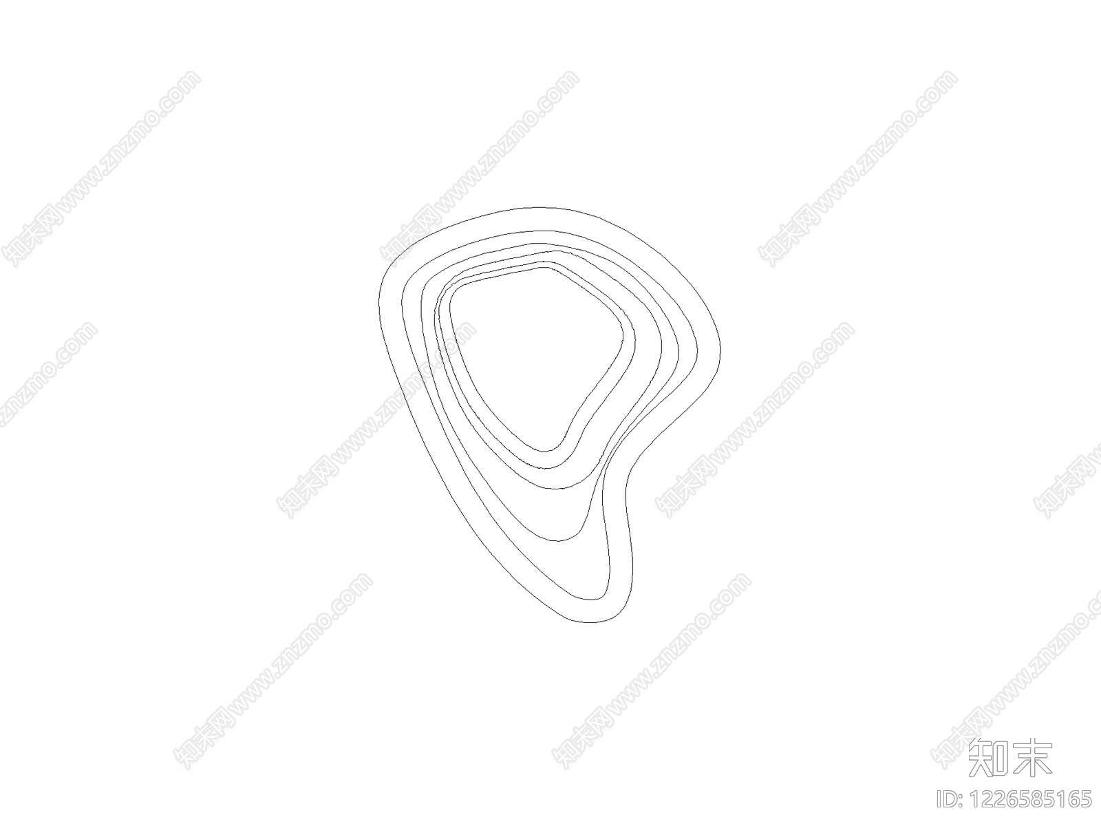 现代填充图案CAD图纸