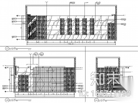 [江苏]科技文化艺术中心高档贵宾休息厅装修施工图（含效...cad施工图下载【ID:165711190】