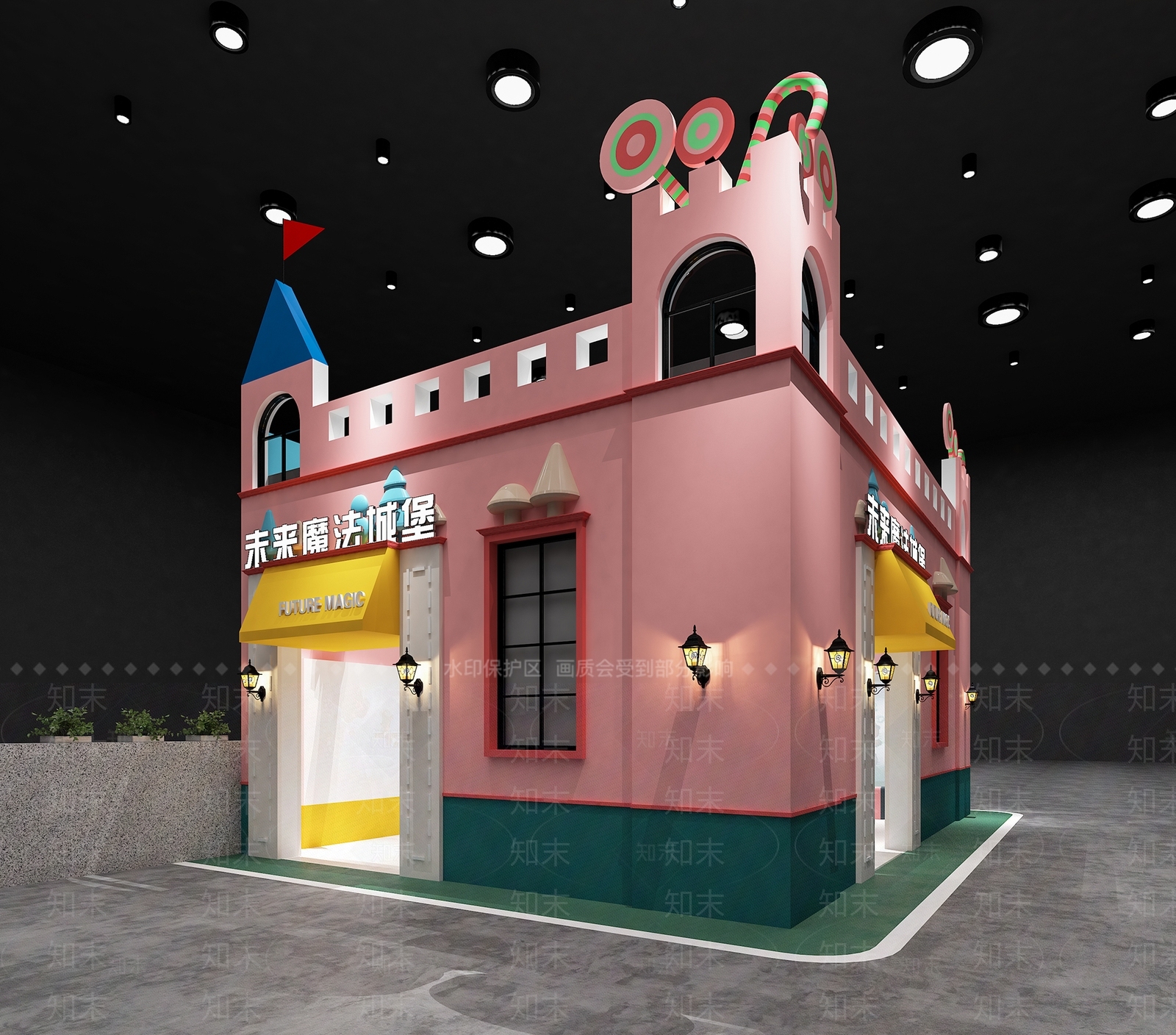 其它城堡3D模型下载【ID:732676056】