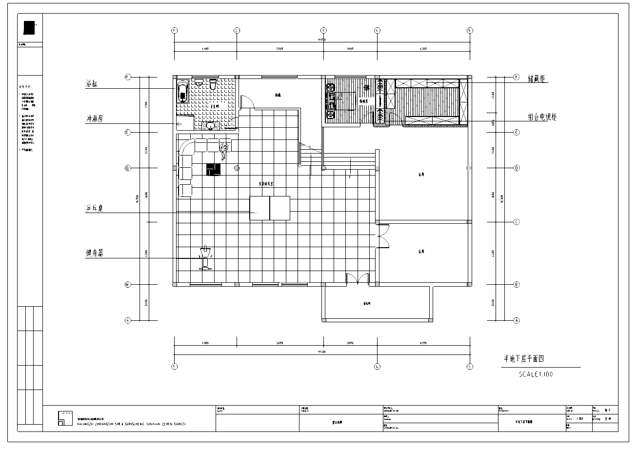 望江府邸欧式风格别墅室内设计施工图及效果图cad施工图下载【ID:161785149】