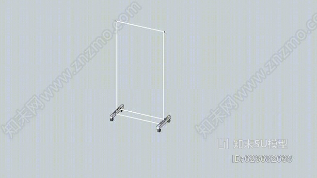 滚动衣柜SU模型下载【ID:626682668】