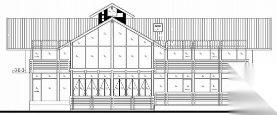 [苏州]某高档别墅区建筑群施工图(含会馆)cad施工图下载【ID:165934115】