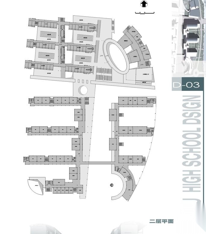 [广东]某区市桥南区高级中学规划方案设计文本包含（cad...cad施工图下载【ID:151541180】