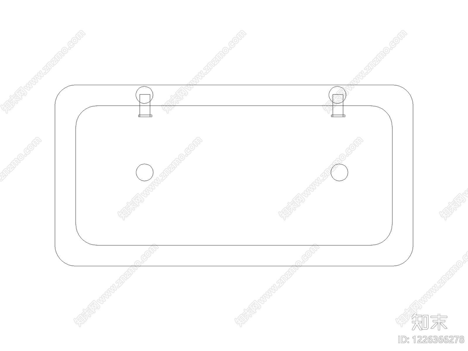 卫浴设施cad施工图下载【ID:1226366278】