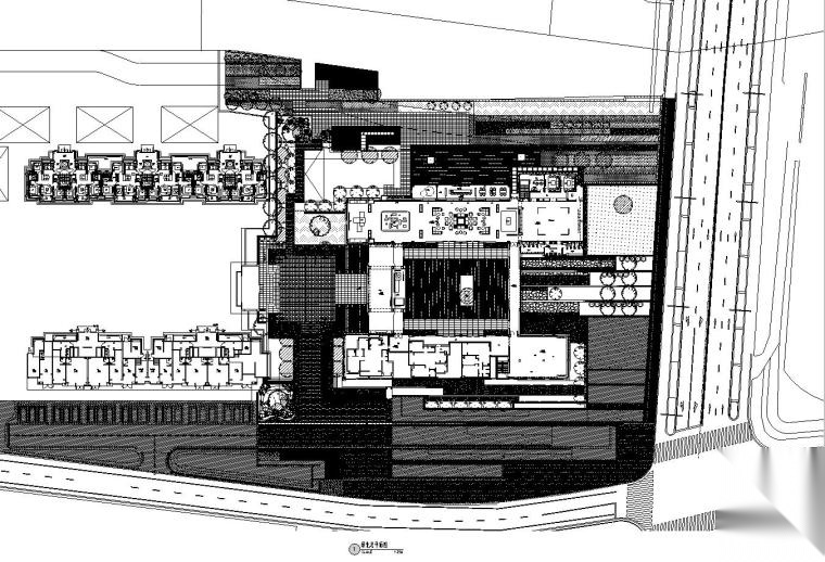 ​[上海]青浦徐泾万科天空之城居住区红线内景观施工图设...施工图下载【ID:161038117】