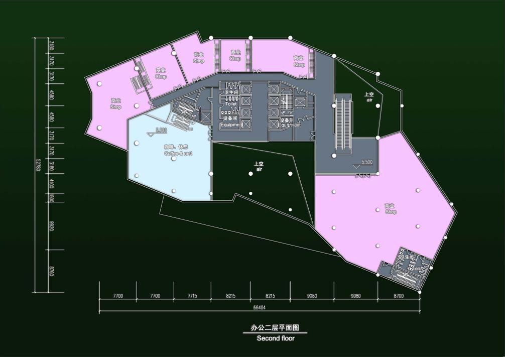 [上海]高层现代风格公寓式办公楼建筑设计方案文本cad施工图下载【ID:165423102】