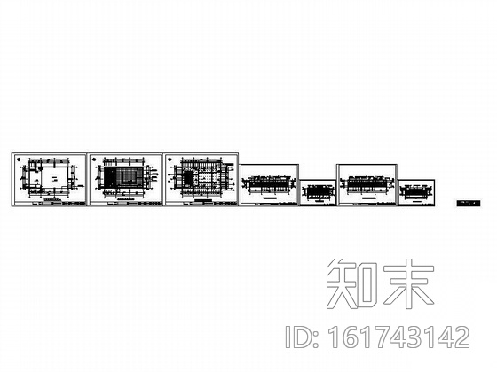 多功能演义厅装饰图纸cad施工图下载【ID:161743142】