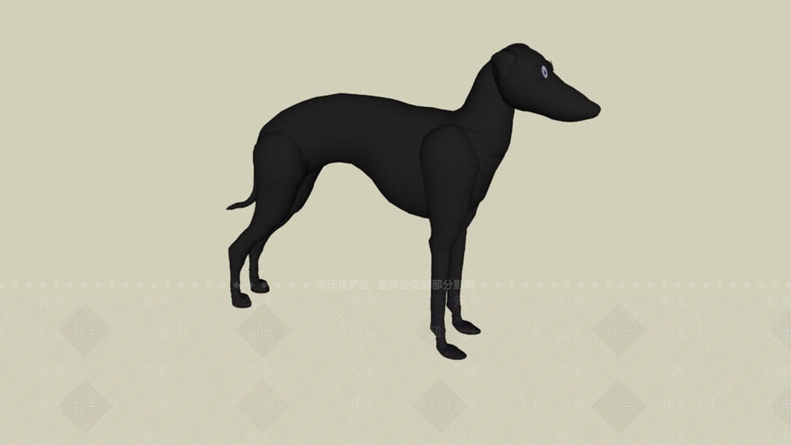 灰狗SU模型下载【ID:1162489492】