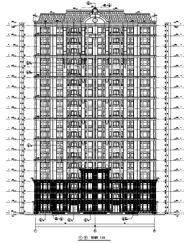 [浙江]多栋华润住宅及商业建筑施工图（含汇报文本）cad施工图下载【ID:149562143】