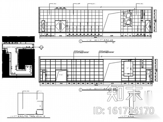 [福建]城市核心地段大型现代商场室内装修施工图cad施工图下载【ID:161734170】