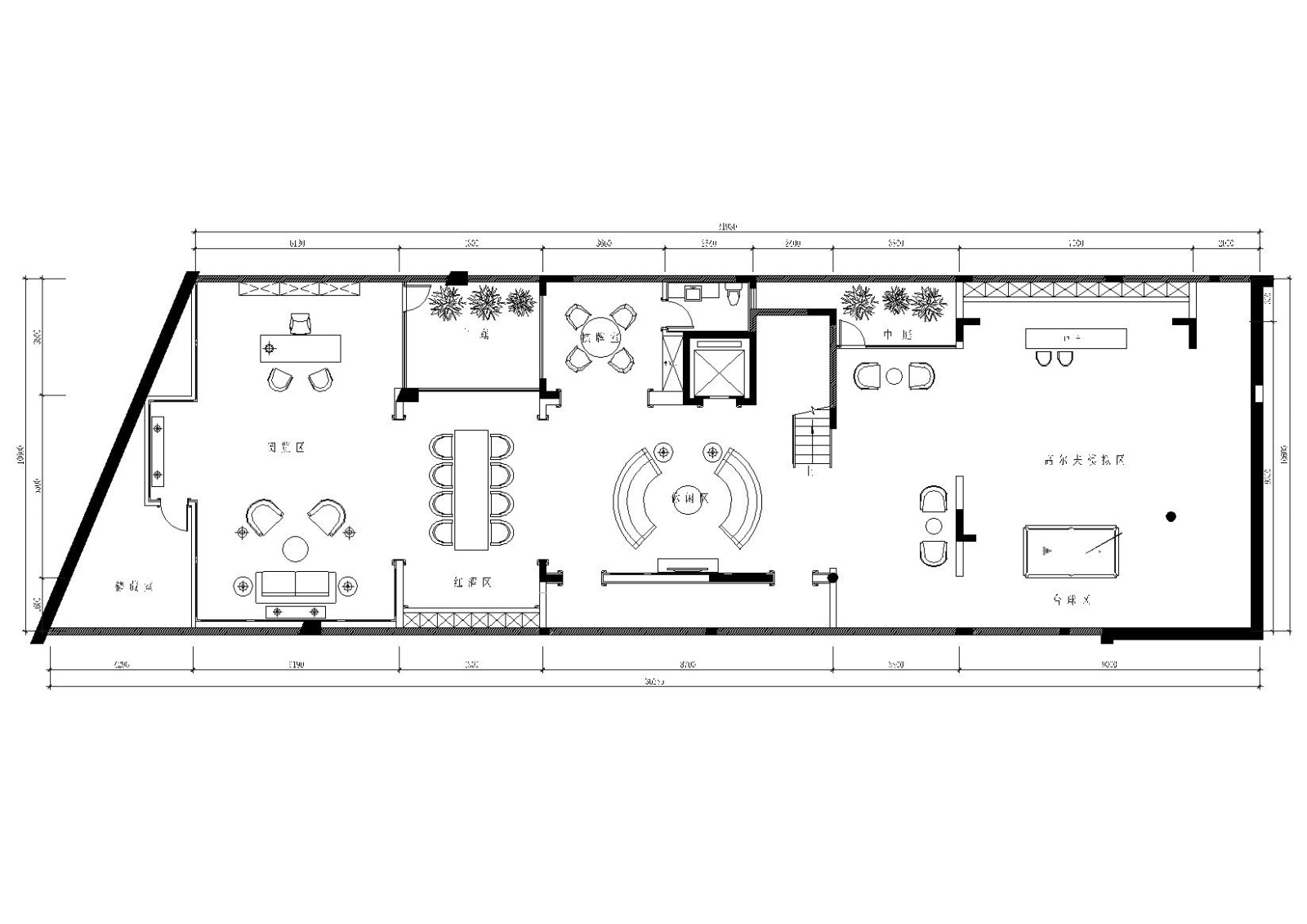 [广东]727㎡三层六居室别墅施工图+实景拍摄cad施工图下载【ID:160045181】