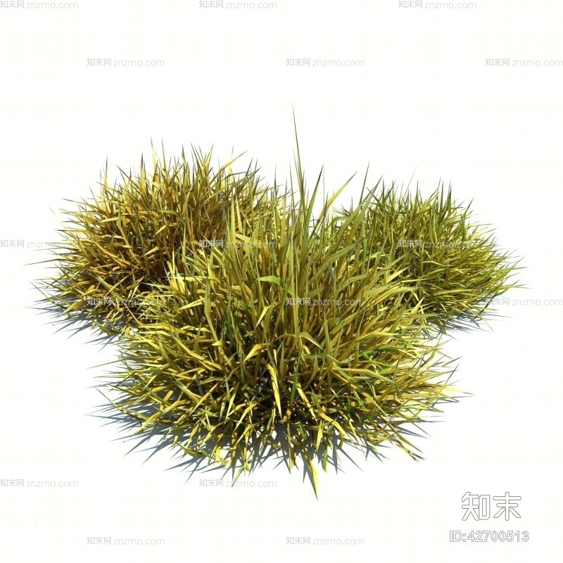 绿色草3D模型下载【ID:42700513】