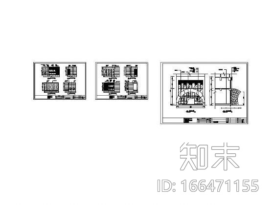 会所cad施工图下载【ID:166471155】