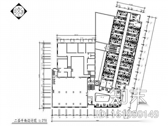 某假日酒店装修图施工图下载【ID:161990149】
