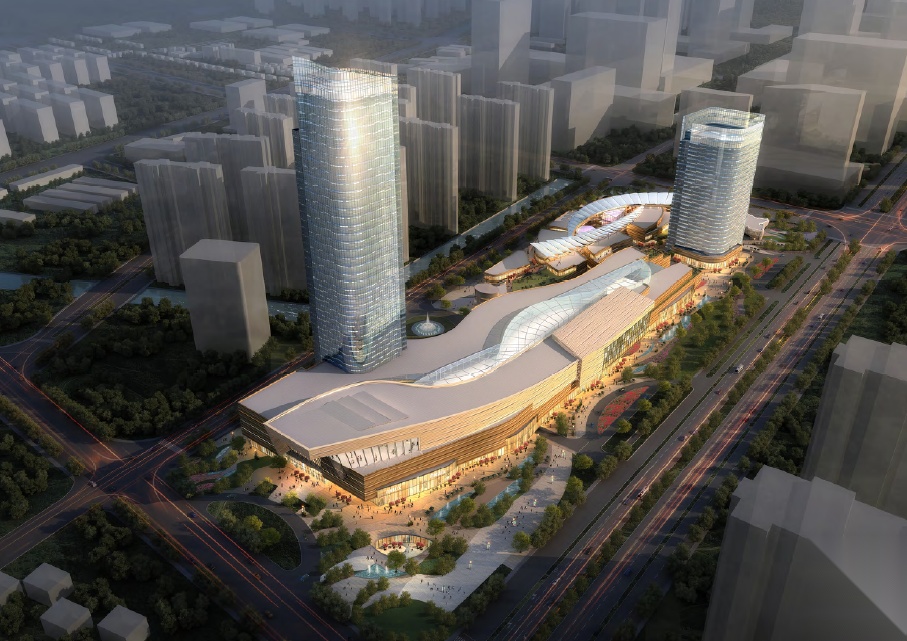 [江苏]华润南通综合体项目方案设计cad施工图下载【ID:165941118】