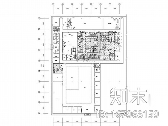 [四川加工车间水电空调施工图cad施工图下载【ID:167968159】