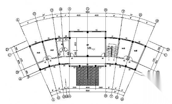 老年活动中心建筑施工图cad施工图下载【ID:166554189】