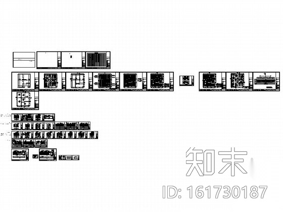 [北京]中外合资公司家具现代专卖店装修施工图cad施工图下载【ID:161730187】