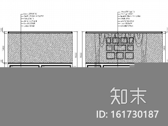 [北京]中外合资公司家具现代专卖店装修施工图cad施工图下载【ID:161730187】